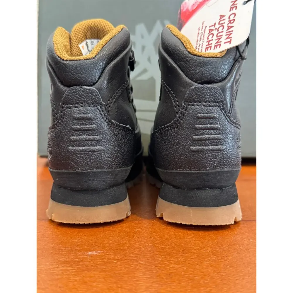 Timberland Euro Hiker Shell Water Resistant Toddler Boots Size 4 Black